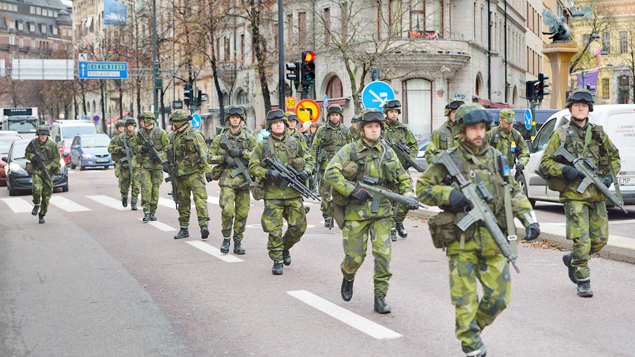 Vad händer om Sverige hamnar i krig?