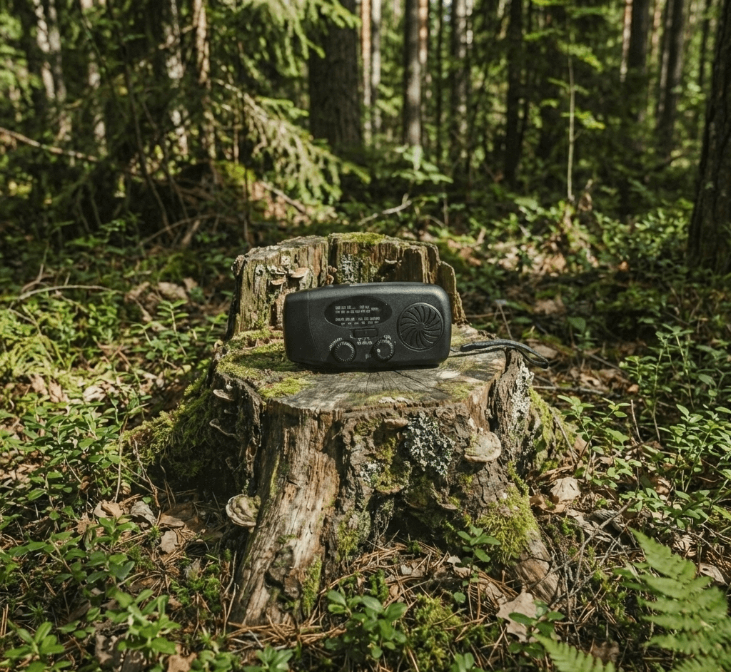 Vevradio 2000 mAh - Multifunktionell nödradio